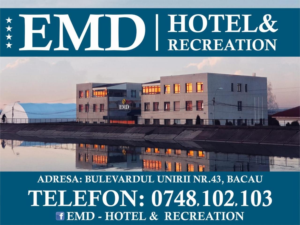Hotel Emd Bacău Eksteriør billede